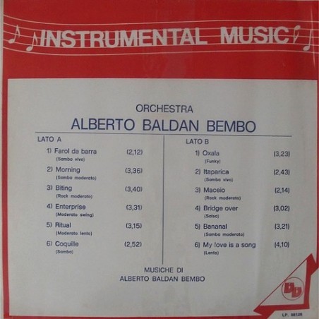 Alberto Baldan Bembo - Instrumental Music LP. 88126
