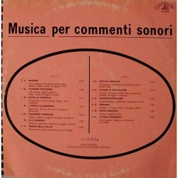 Giancarlo Gazzani - Musica per commenti sonori CO 8602
