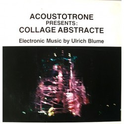 Ulrich Blume - Collage Abstracte ACT 002 UB