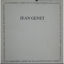 Jean Genet - Le condamne a mort LM 940