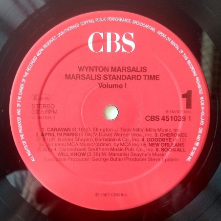 Wynton Marsalis - Standard Time Vol. 1