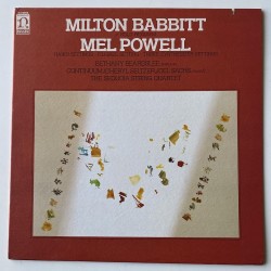 M. Babbitt / M. Powell - Three Synthesizer Settings N- 78006