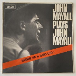 John Mayall  and the Bluesbrakers - Plays John Mayall Live at Klooks Kleek LK 4680