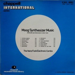 Heinz Funk Electronic Combo - Moog Synthesizer Music CAL 4002