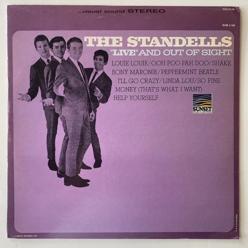 The Standells - Live and out of sight SUS-5136