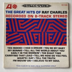 Ray Charles - The Great Hits of Ray Charles recorded on 8-Track Stereo SD 7101