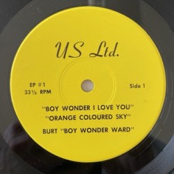 Burt “Boy Wonder Ward” - Boy Wonder I love you EP #1