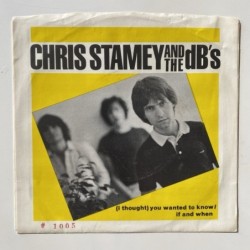 Chris Stamey and the dB’s - ( I Thought) You wanted to know CRR 7