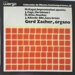 Gerd Zacher - Coleccion de musica contemporanea