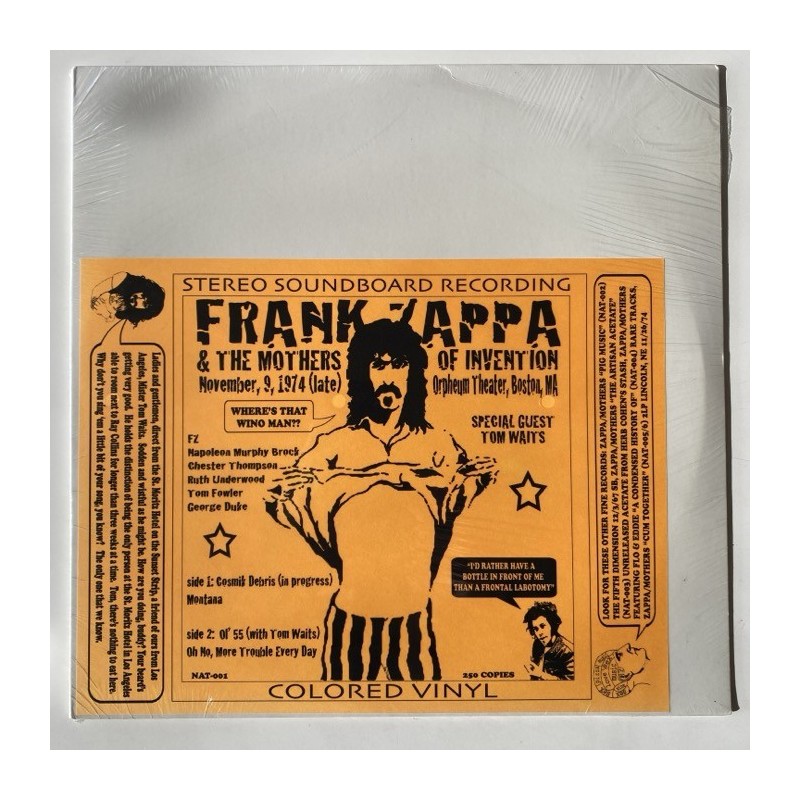 Frank Zappa / Mothers - Where’s that Wino Man NAT-001