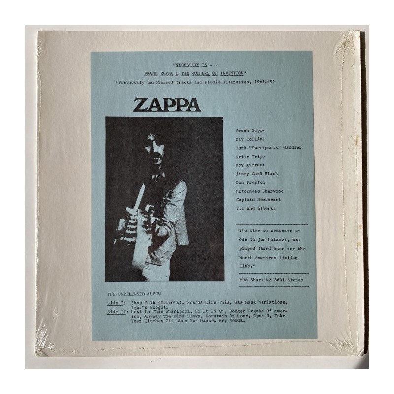 Frank Zappa / Mothers - Necessity is… MZ 3601