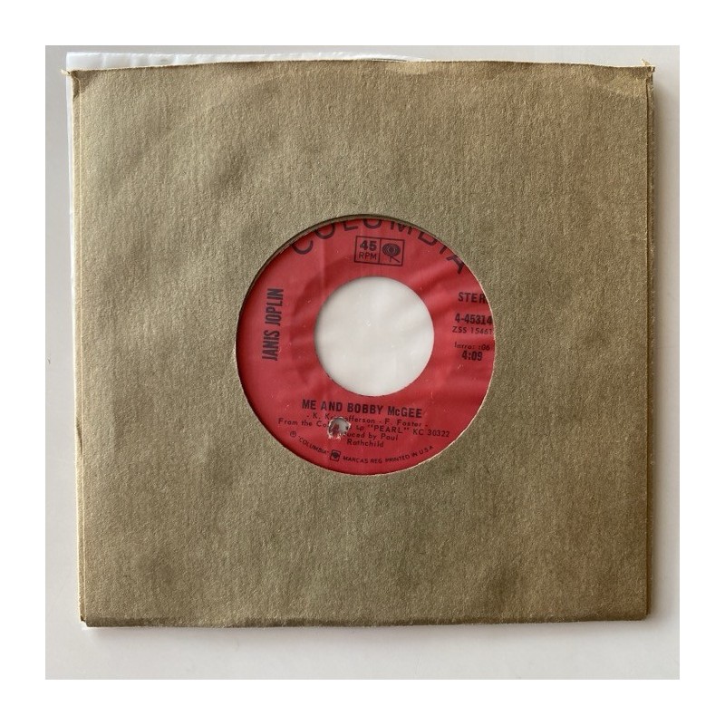 Janis Joplin - Me and Bobby McGee 4-45314