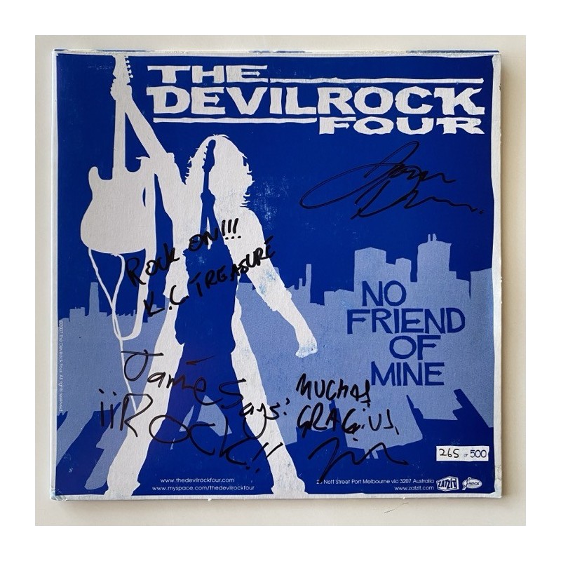 Hell City Glamours / Devil Rock Four - Josephine / No friend of Mine ZATZIT004