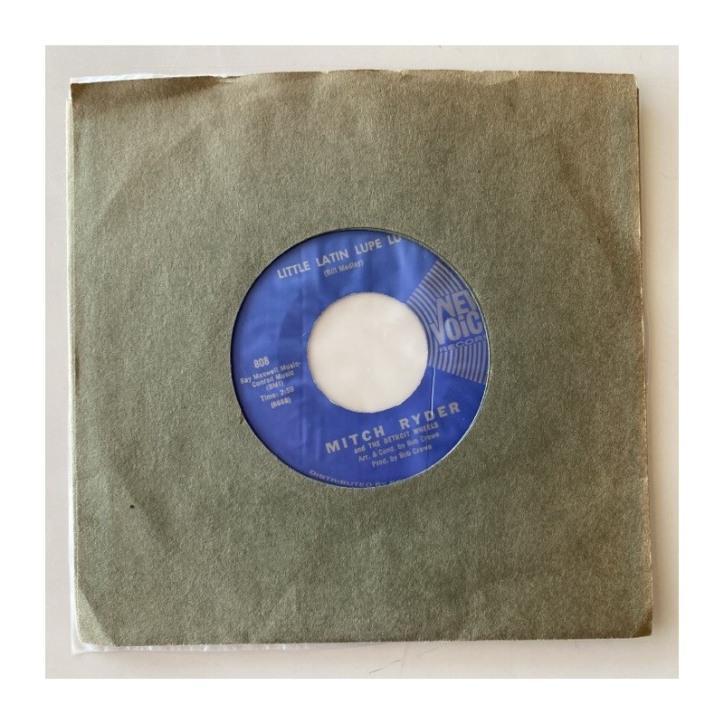 Mitch Ryder and the Detroit Wheels - Little Latin Lupe Lu 808