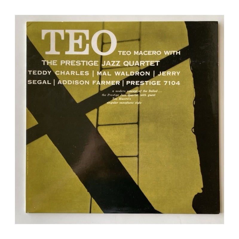 Teo Macero with the Prestige Jazz Quartet - with the Prestige Jazz Quartet OJC-1715