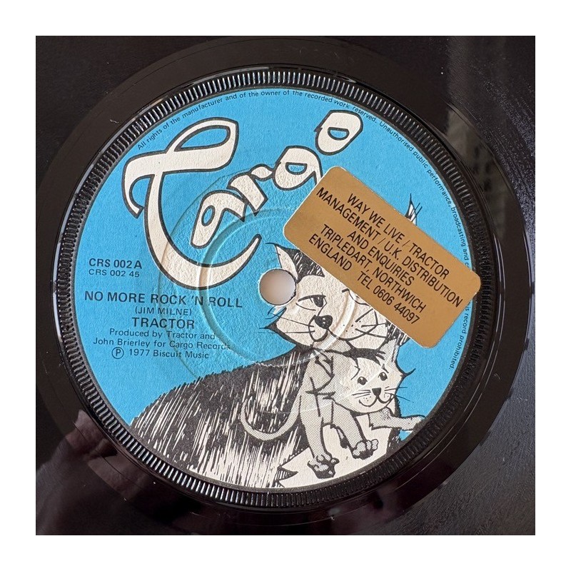 Tractor - No more rock and roll CRS 002