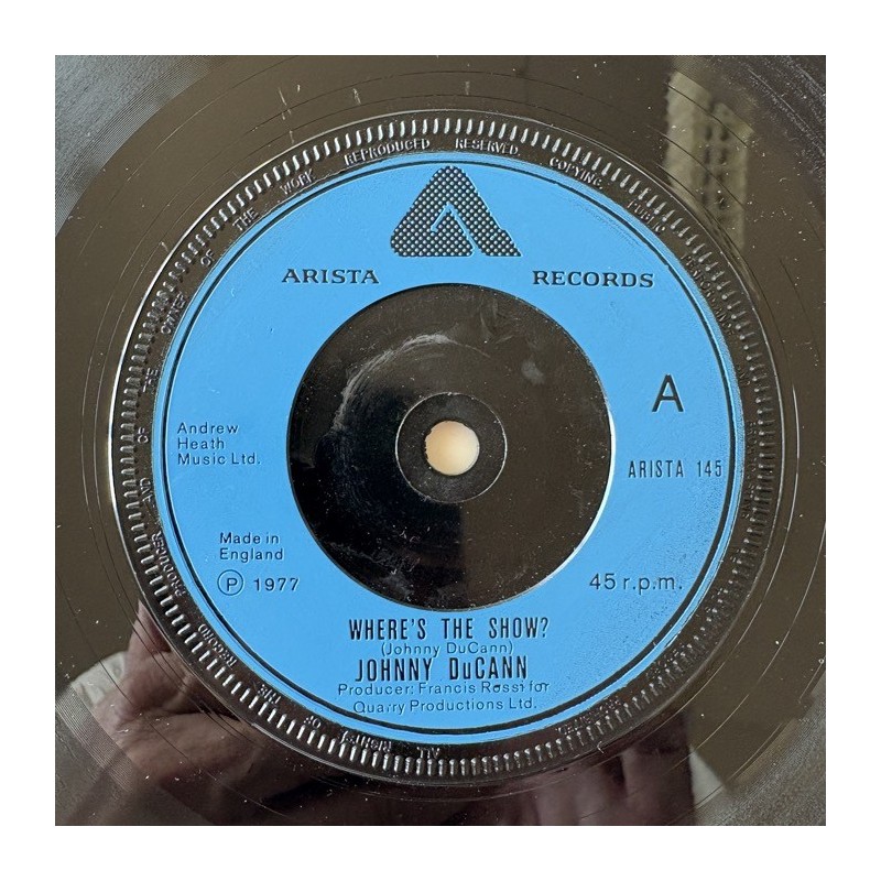 Johnny DuCann - Where’s the Show ARISTA 148