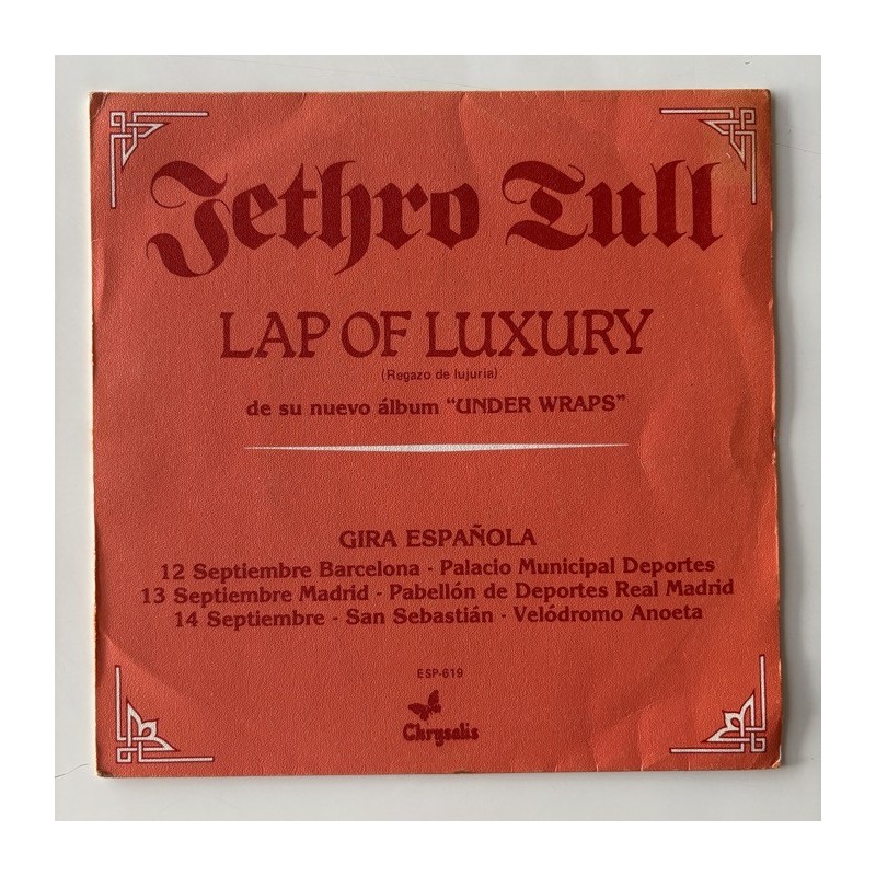 Jethro Tull - Lap of Luxury ESP - 619
