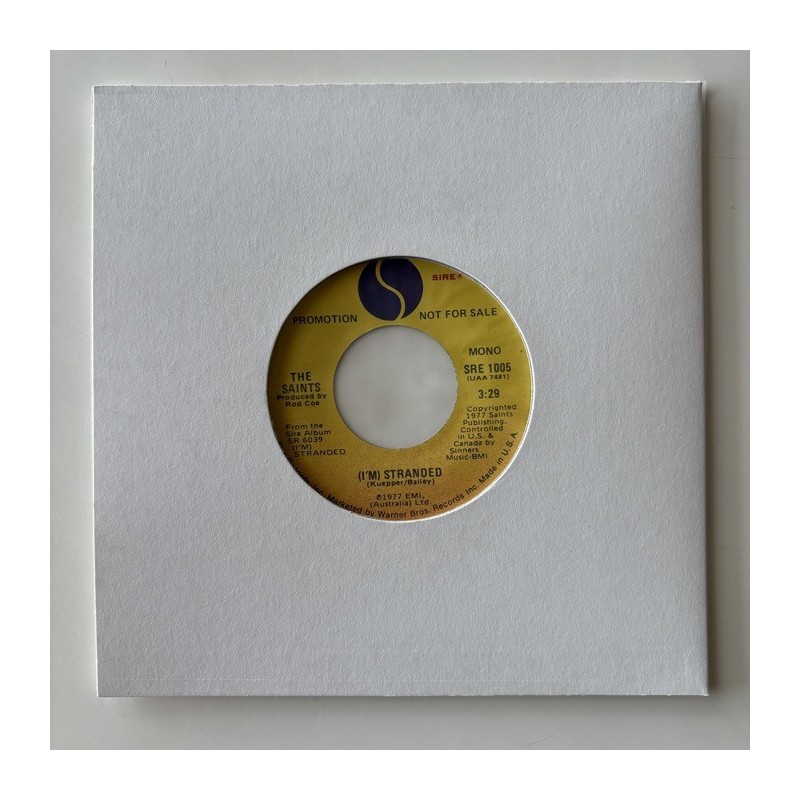 The Saints - I’m Stranded SRE 1005