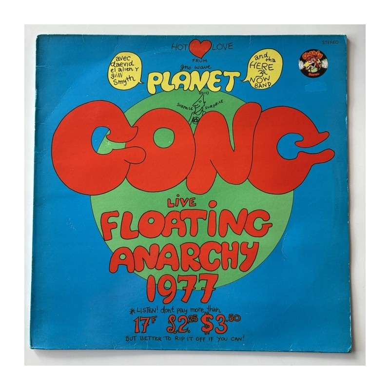 Planet Gong - Live Floating Anarchy 1977 CRM 2000