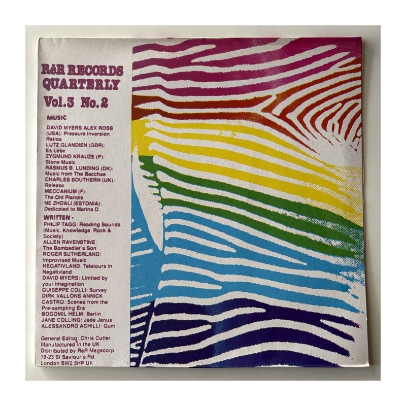 Various Artists - Rè Records Quarterly Magazine Vol.3 No. 2 Rē 0302