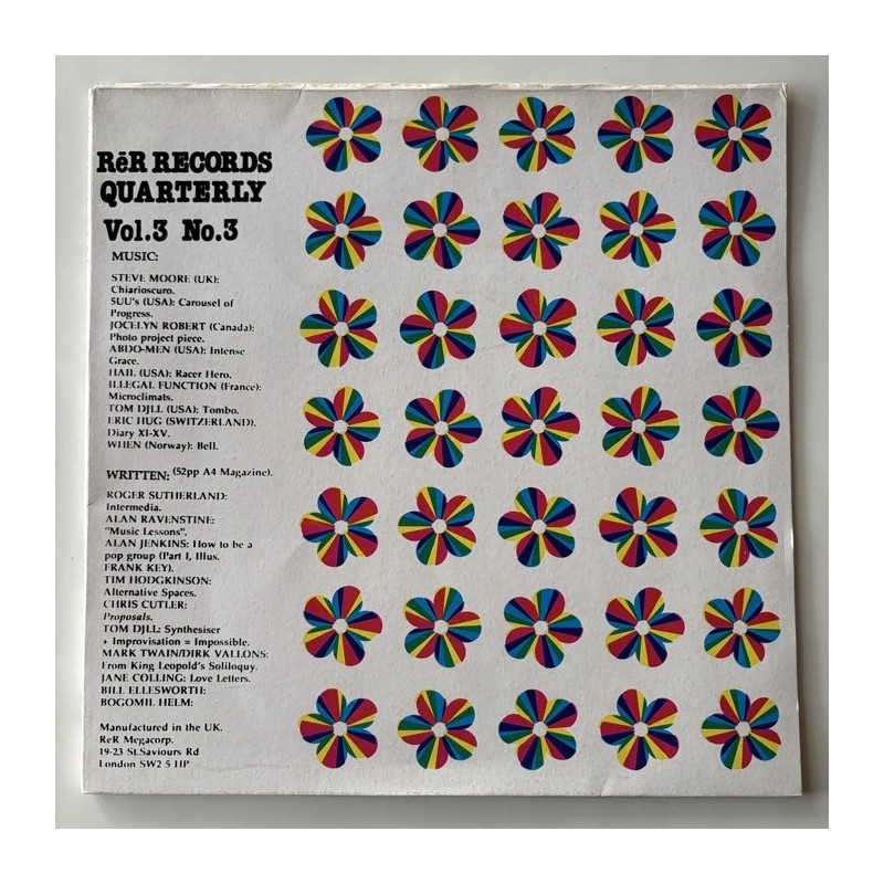 Various Artists - Rè Records Quarterly Magazine Vol.3 No. 3 Rē 0303