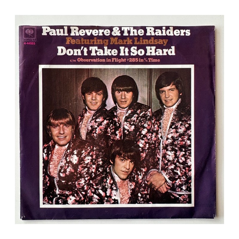 Paul Revere & The Raiders - Don’t take it so Hard 4-44553