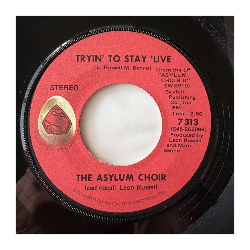 The Asylum Choir - Tryin’ to stay ‘Live 7313