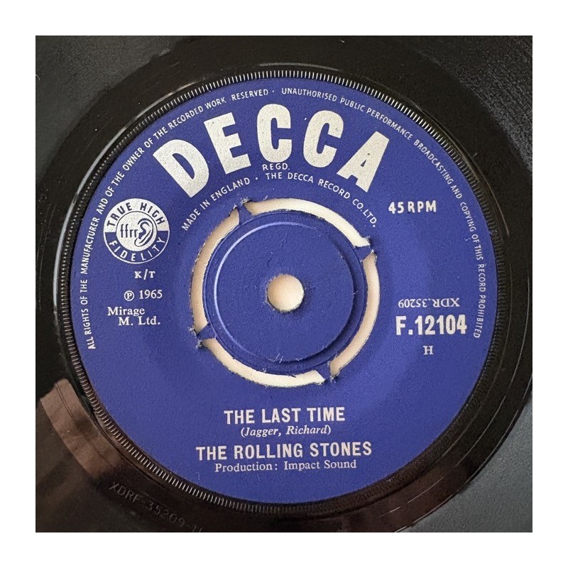 Rolling Stones - The Last Time F. 12104