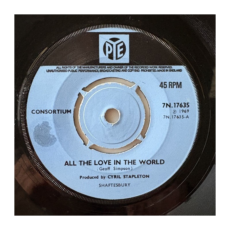 Consortium - All the Love in the World 7N. 17635