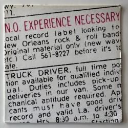 Various Artists - N.O. Experience Necessary PB 001