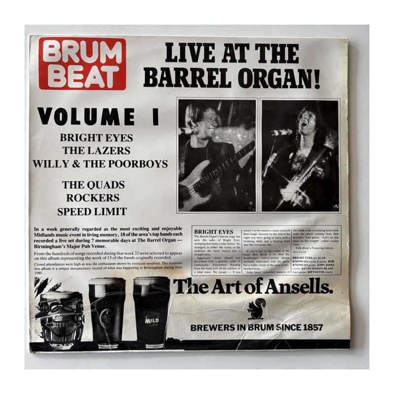 Various Artists - Brum Beat Live the Barrel Organ Volume I BRUM 1-1