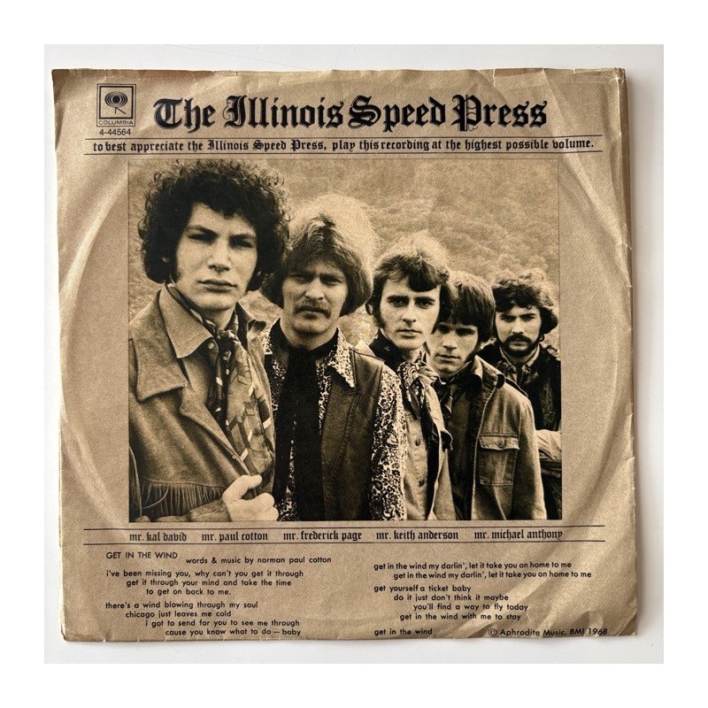 Illinois Speed Press - Get in the wind 4-44564