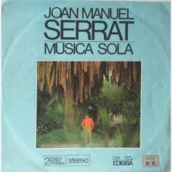 Joan Manuel Serrat - Musica Sola C.M. 187 L.S.