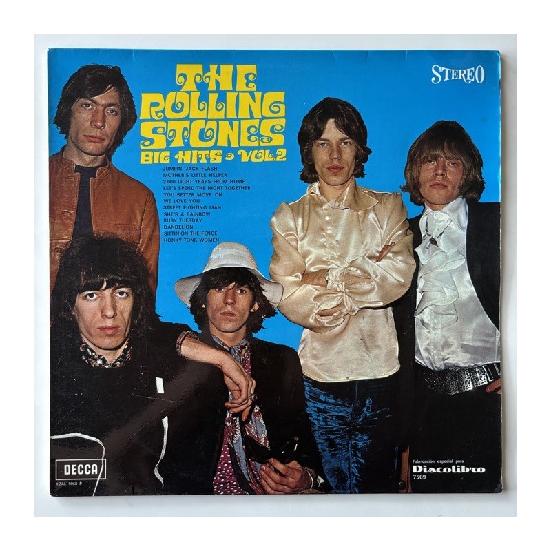 Rolling Stones - Big Hits Vol.2 SKL 5019