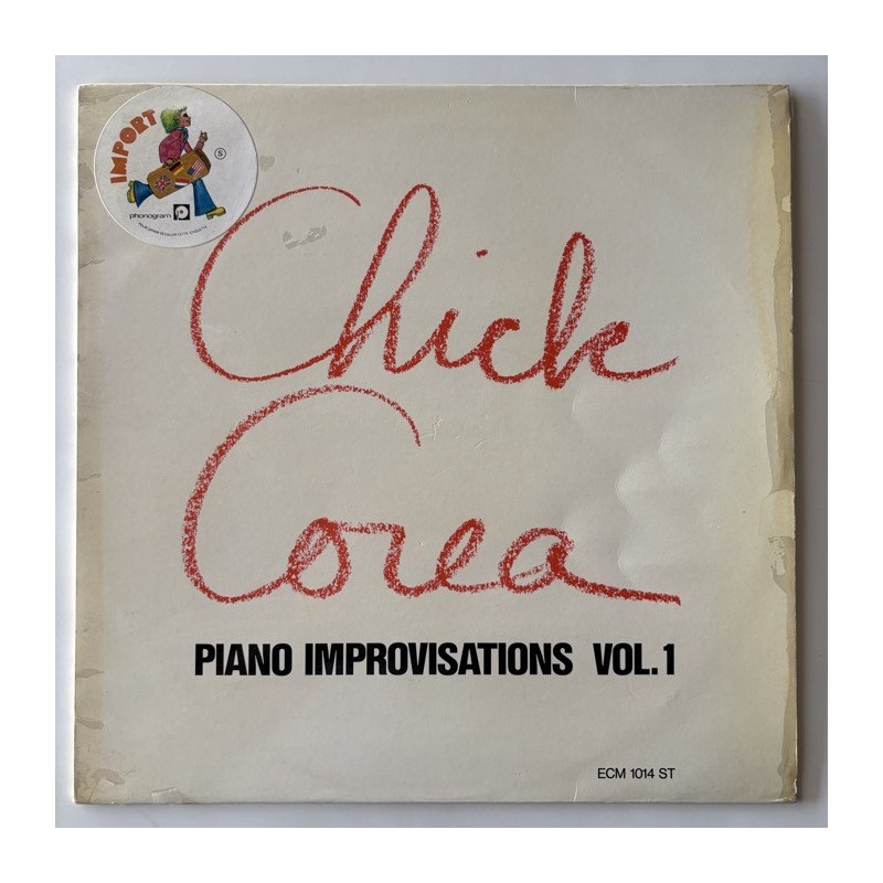 Chick Corea  - Piano Improvisations Vol. 1 ECM 1014 ST