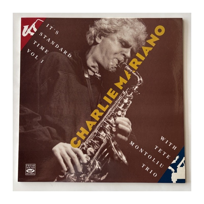 Charlie Mariano with Tete Montoliu Trio - It’s Standard Time Vol. 1 FRS-111