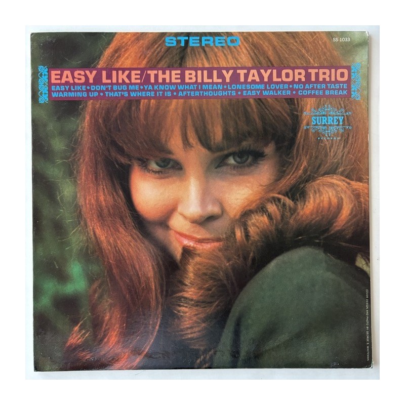 The Billy Taylor Trio - Easy Like SS-1033