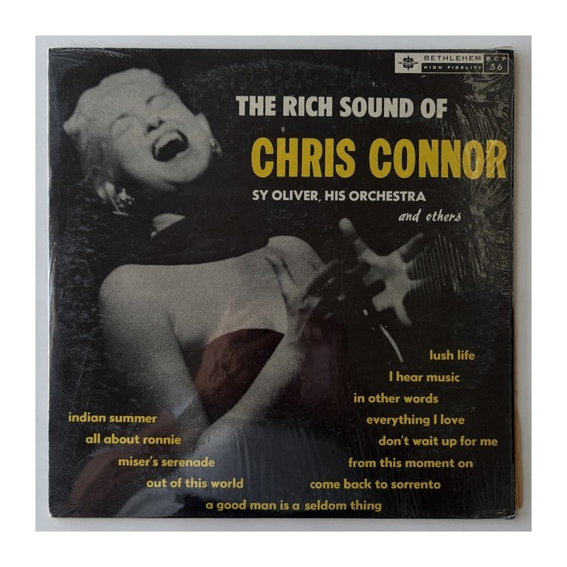 Chris Connor - The Rich Sound Of Chris Connor BCP-56