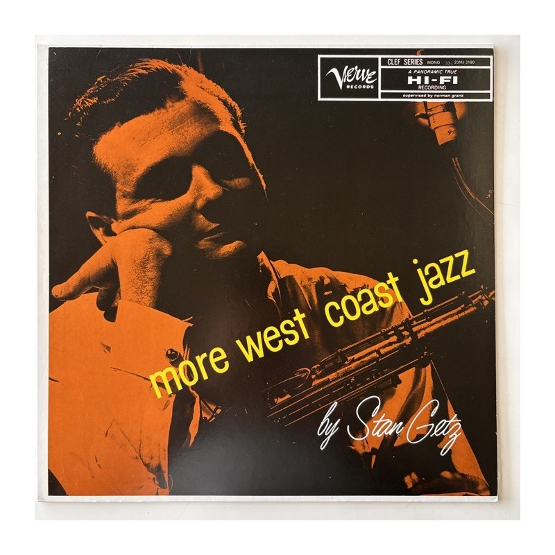 Stan Getz  - More West Coast Jazz 23MJ 3180