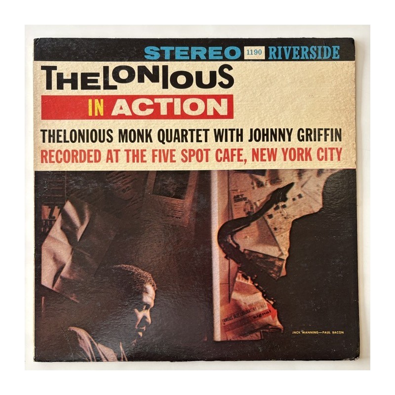 Thelonious Monk Quartet - Thelonious in Action RS 1190