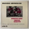 Operation Rhino - Musique Improvisee - fête de politique hebdo Lyon 76 ES 42