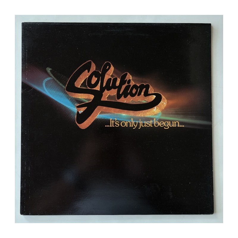 Solution - It’s only just begun CBS 84119