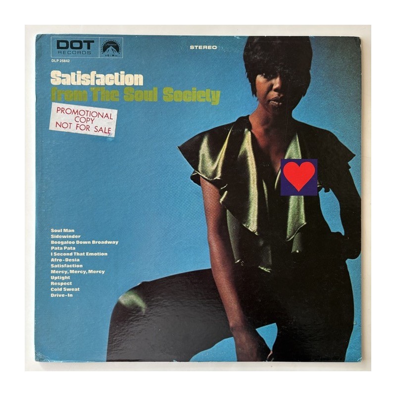 The Soul Society - Satisfaction DLP 25842