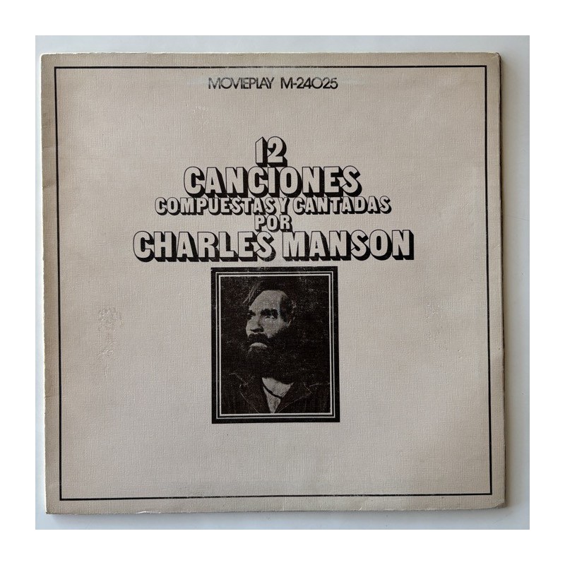 Charles Manson - 12 Canciones compuestas y cantadas por… M-24025
