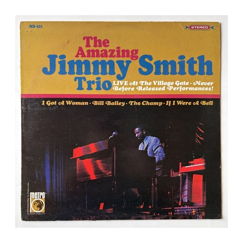 Jimmy Smith Trio - Live at the Village Gate MS521