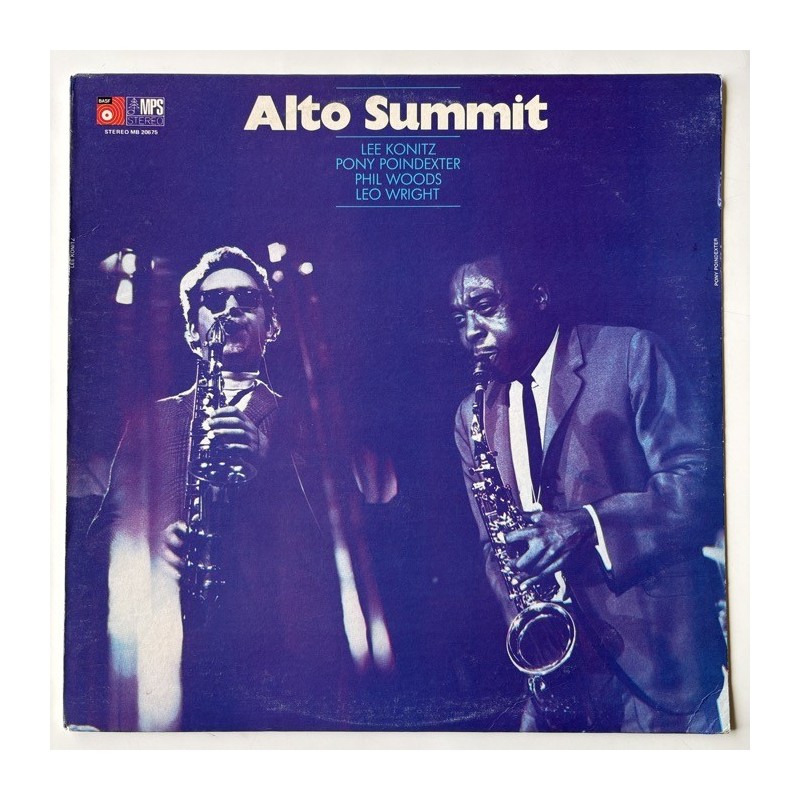Lee Konitz / Pony Poindexter / Phil Woods / Leo Wright - Alto Summit MB 20675