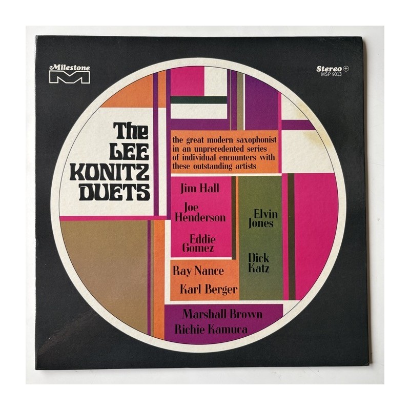 Lee Konitz - The Lee Konitz Duets MSP 9013