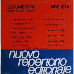 Gianni Sanjust Quintet - strumentali NRE/1074